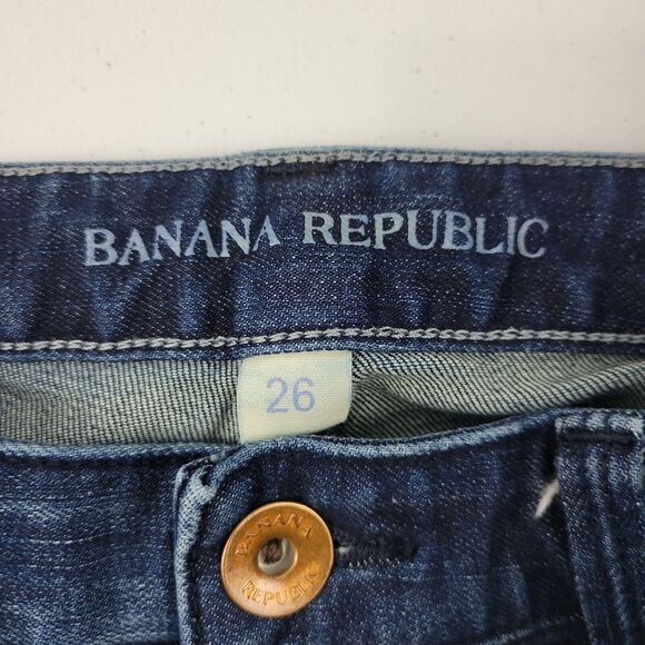 Banana Republic‎ Skinny Straight Jeans womens denim 26 918 28x33 - Picture 8 of 12